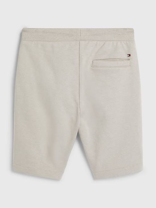 Tommy Hilfiger Natural Earth Dye Sweat Shorts Fantje Hlače Siva | TH071UIM