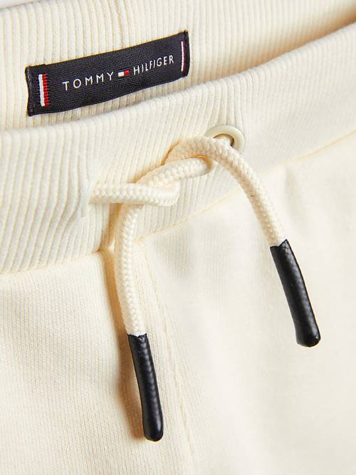 Tommy Hilfiger Natural Earth Dye Sweat Shorts Fantje Hlače Bela | TH356XVA