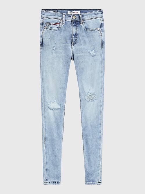 Tommy Hilfiger Nora Mid Rise Skinny Ankle Ženske Kavbojke Denim | TH805CKW