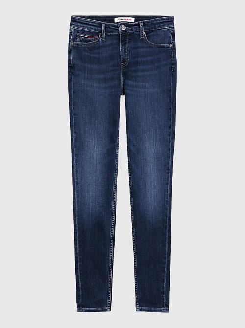 Tommy Hilfiger Nora Mid Rise Skinny Ženske Kavbojke Denim | TH360WEX