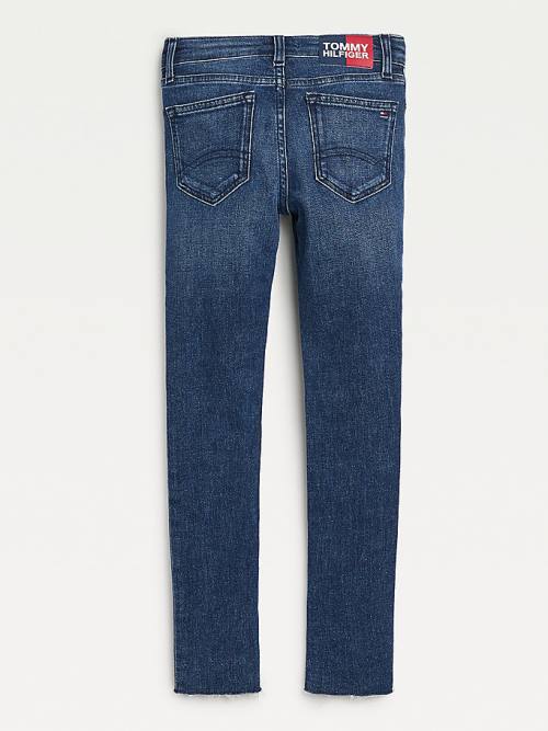 Tommy Hilfiger Nora Skinny Distressed Dekleta Kavbojke Denim | TH894KWI