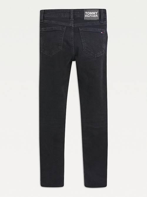 Tommy Hilfiger Nora Skinny Faded Black Dekleta Kavbojke Denim | TH930GRM