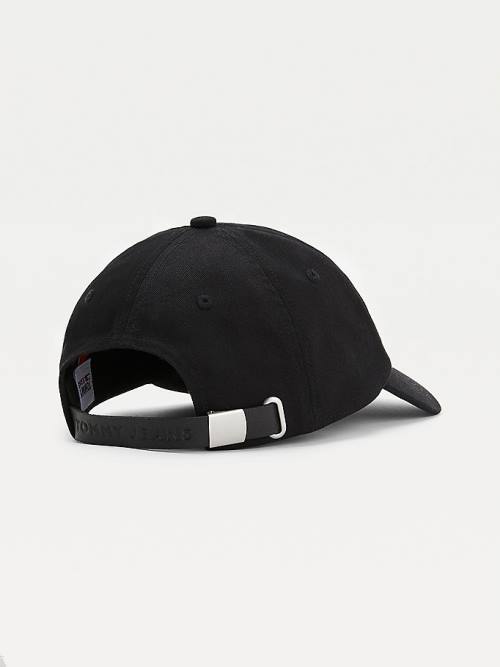 Tommy Hilfiger Organic Cotton Twill Cap Ženske Kapa Črna | TH251DZA