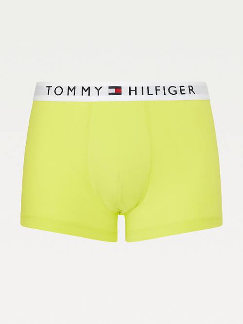 Tommy Hilfiger Original Stretch Logo Waistband Trunks Moški Spodnje Perilo Rdeča | TH897WTE