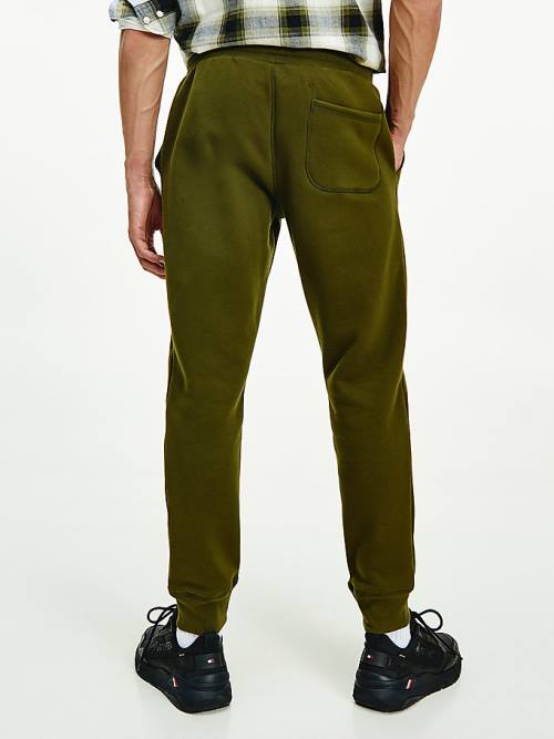 Tommy Hilfiger Peached Fleece Joggers Moški Hlače Rjav | TH406TED