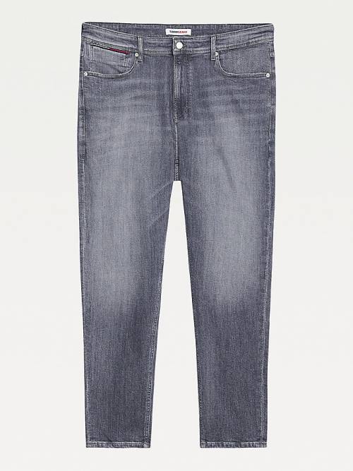 Tommy Hilfiger Plus Scanton Slim Faded Moški Kavbojke Denim | TH716JGL