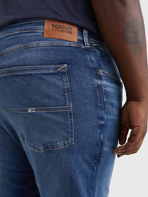 Tommy Hilfiger Plus Skinny Moški Kavbojke Denim | TH407ZGW