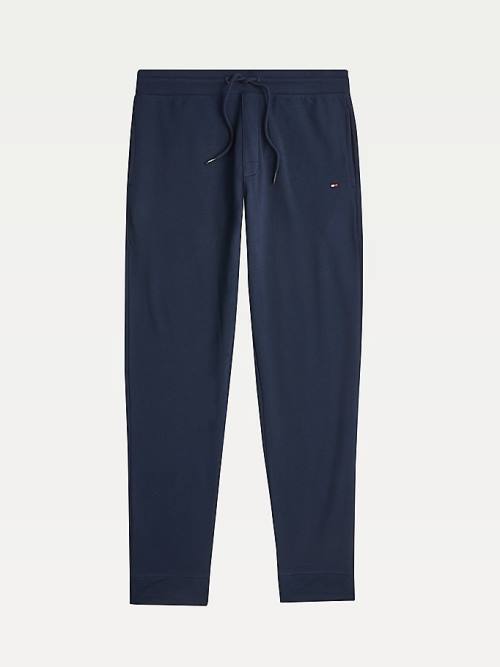 Tommy Hilfiger Pure Cotton Joggers Moški Pižama Modra | TH291MOI