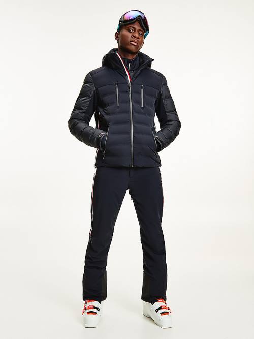 Tommy Hilfiger Rossignol Padded Contrast Ski Moški Jakne Črna | TH479CBA