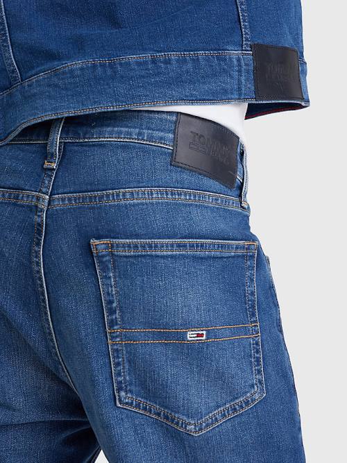 Tommy Hilfiger Ryan Straight Relaxed Fit Faded Moški Kavbojke Denim | TH092WTA