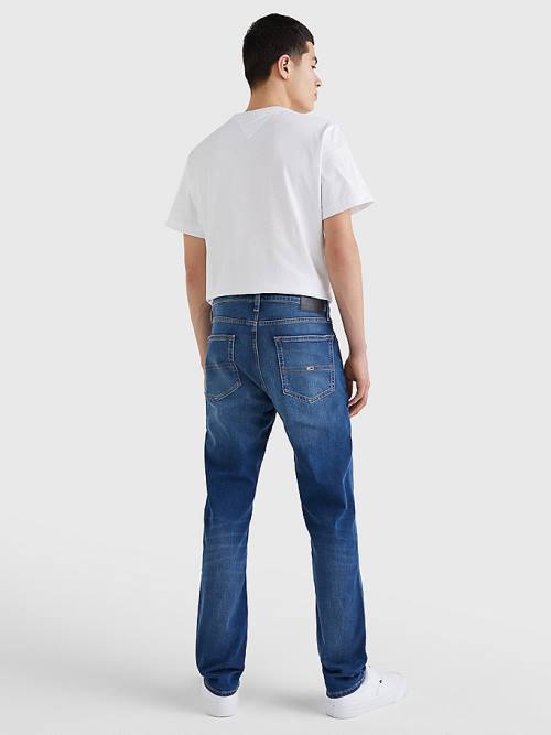 Tommy Hilfiger Ryan Straight Relaxed Fit Faded Moški Kavbojke Denim | TH092WTA