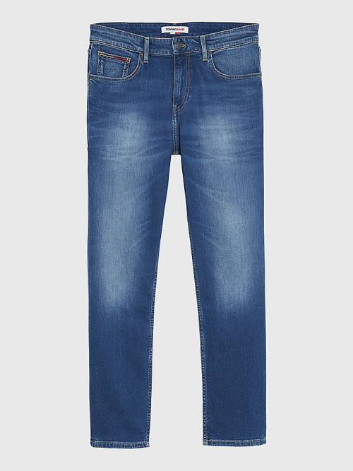 Tommy Hilfiger Ryan Straight Relaxed Fit Faded Moški Kavbojke Denim | TH092WTA