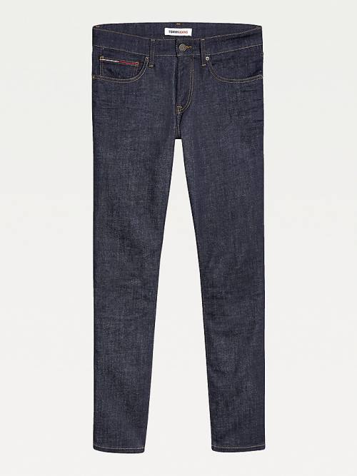 Tommy Hilfiger Scanton Recycled Cotton Slim Fit Moški Kavbojke Denim | TH970HJD