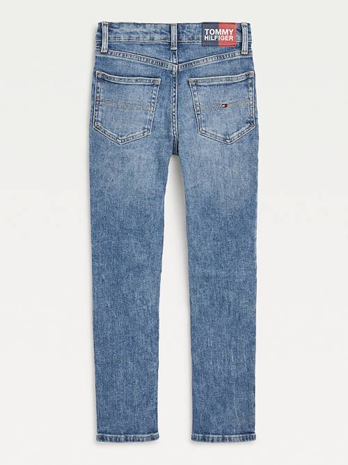 Tommy Hilfiger Scanton Slim Faded Hemp Fantje Kavbojke Denim | TH053IQL