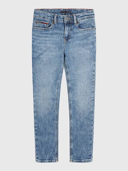 Tommy Hilfiger Scanton Slim Faded Hemp Fantje Kavbojke Denim | TH053IQL