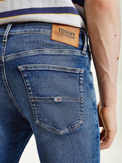 Tommy Hilfiger Scanton Slim Faded Moški Kavbojke Denim | TH187PMJ