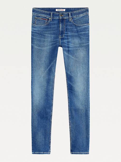 Tommy Hilfiger Scanton Slim Faded Moški Kavbojke Denim | TH187PMJ