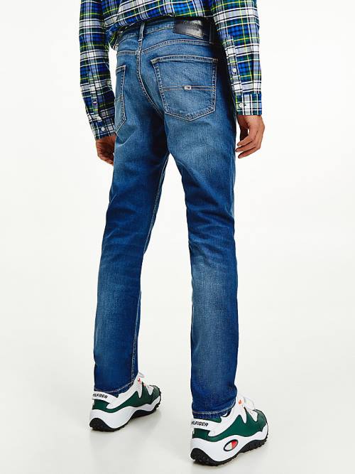 Tommy Hilfiger Scanton Slim Fit Faded Moški Kavbojke Denim | TH510YCF