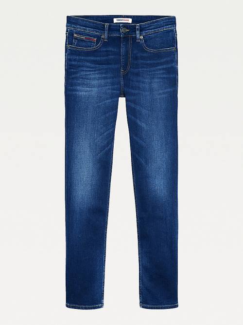 Tommy Hilfiger Scanton Slim Fit Faded Moški Kavbojke Denim | TH714JPR