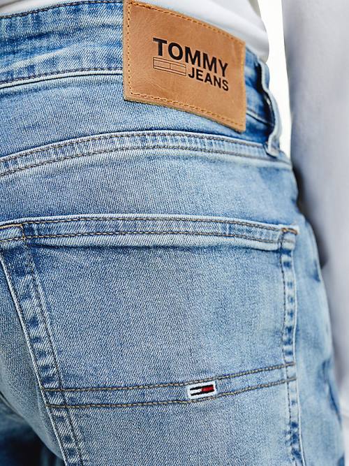 Tommy Hilfiger Scanton Slim Fit Light Faded Moški Kavbojke Denim | TH037ROF