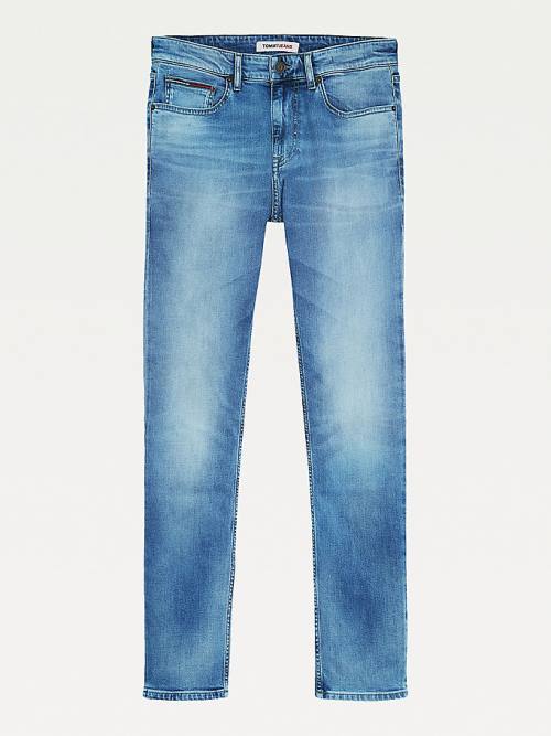 Tommy Hilfiger Scanton Slim Fit Light Faded Moški Kavbojke Denim | TH037ROF