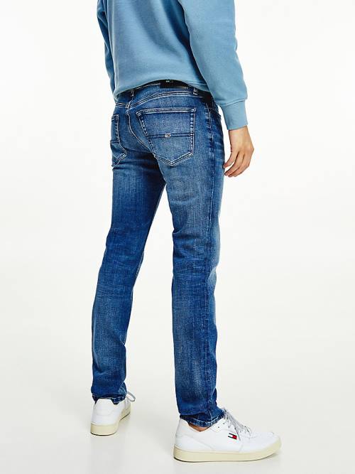 Tommy Hilfiger Scanton Slim Fit Stretch Moški Kavbojke Denim | TH321AVX