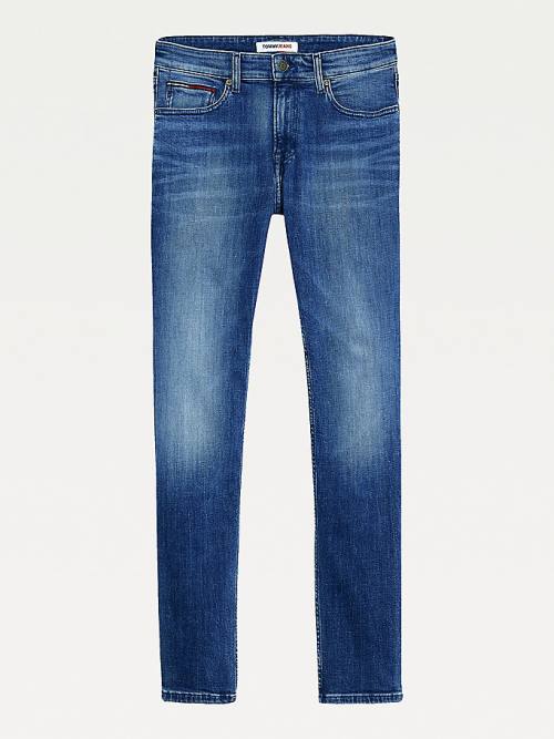 Tommy Hilfiger Scanton Slim Fit Stretch Moški Kavbojke Denim | TH321AVX