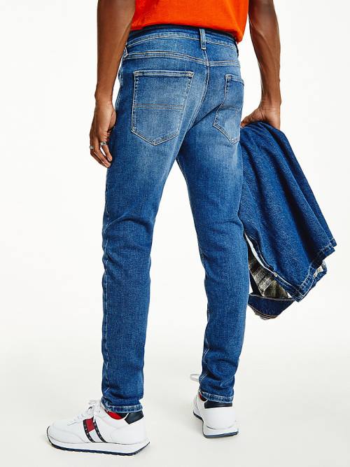 Tommy Hilfiger Scanton Y Slim Moški Kavbojke Denim | TH106WHL