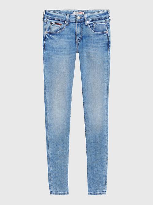 Tommy Hilfiger Scarlett Low Rise Skinny Ženske Kavbojke Denim | TH834PRL