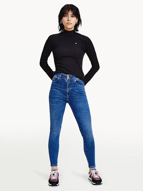 Tommy Hilfiger Shape High Rise Skinny Ženske Kavbojke Denim | TH187REU