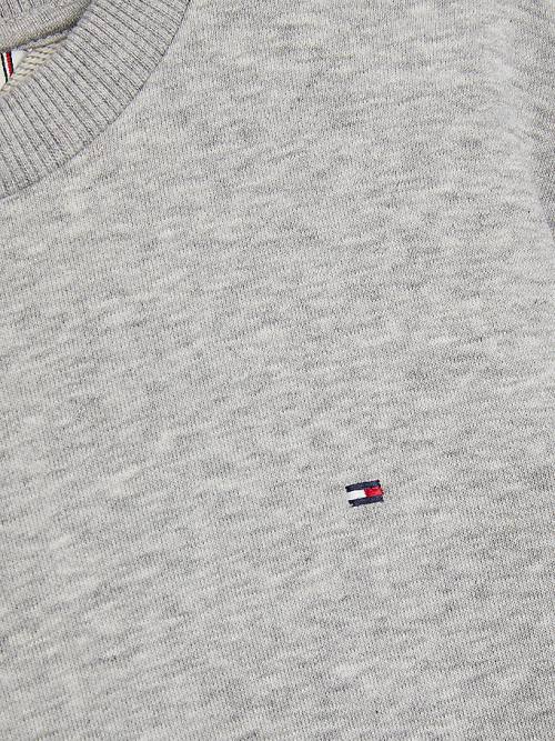 Tommy Hilfiger Signature Sweatshirt Dekleta Obleke Siva | TH348FHG