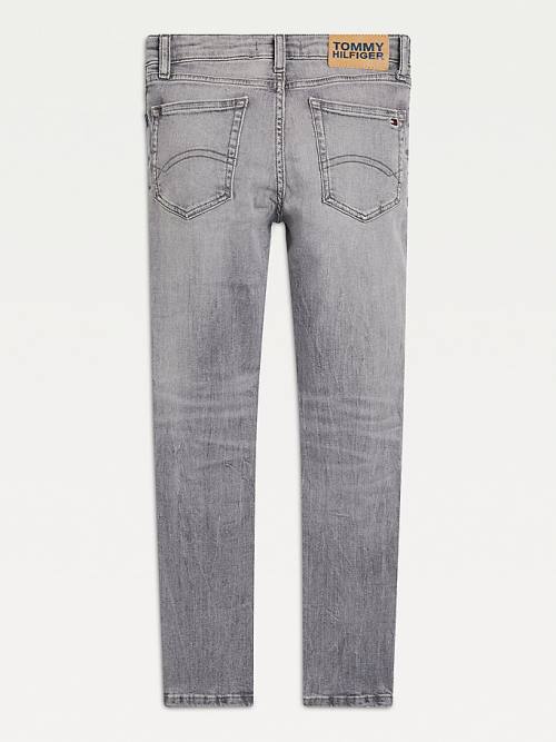 Tommy Hilfiger Simon Skinny Faded Fantje Kavbojke Denim | TH139KCI