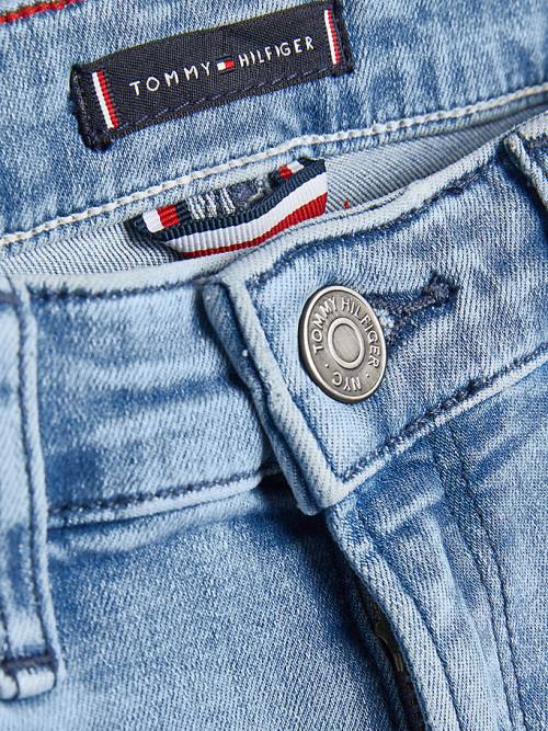 Tommy Hilfiger Simon Skinny Faded Fantje Kavbojke Denim | TH318NFZ