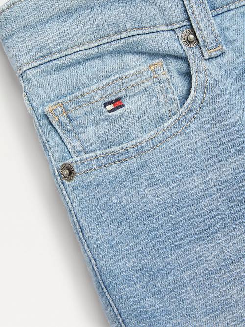 Tommy Hilfiger Simon Skinny Faded Fantje Kavbojke Denim | TH357BYS