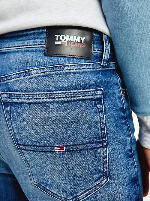 Tommy Hilfiger Simon Skinny Fit Faded Moški Kavbojke Denim | TH380NOB