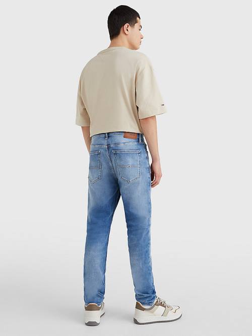 Tommy Hilfiger Simon Skinny Moški Kavbojke Denim | TH679HJA