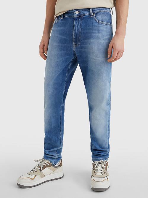 Tommy Hilfiger Simon Skinny Moški Kavbojke Denim | TH679HJA