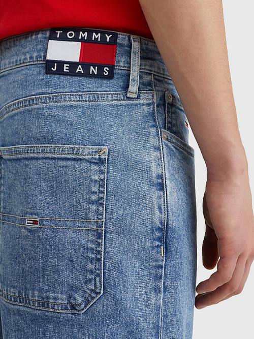 Tommy Hilfiger Skater Relaxed Faded Moški Kavbojke Denim | TH149LVF