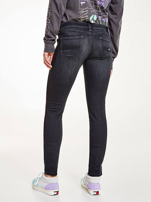 Tommy Hilfiger Sophie Low Rise Skinny Black Ženske Kavbojke Denim | TH176WTQ