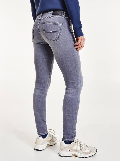 Tommy Hilfiger Sophie Low Rise Skinny Black Ženske Kavbojke Denim | TH596LRT