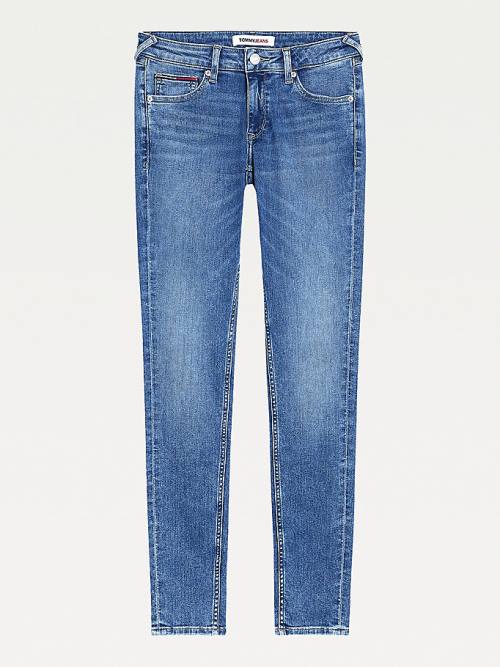 Tommy Hilfiger Sophie Low Rise Skinny Faded Ženske Kavbojke Denim | TH593AVJ