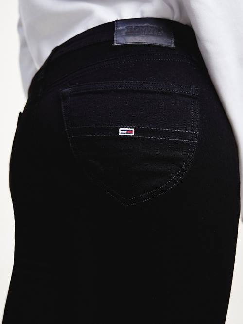 Tommy Hilfiger Sophie Low Rise Skinny Fit Black Ženske Kavbojke Denim | TH693WCU