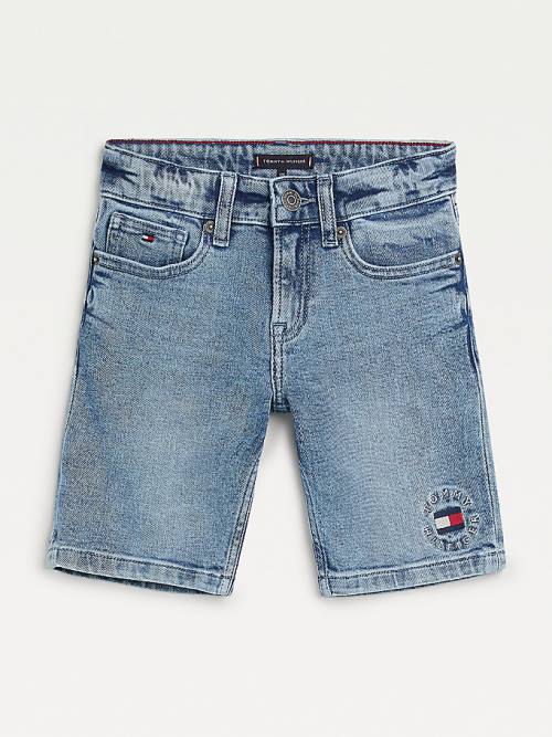 Tommy Hilfiger Spencer Denim Shorts Fantje Hlače Denim | TH971MUK