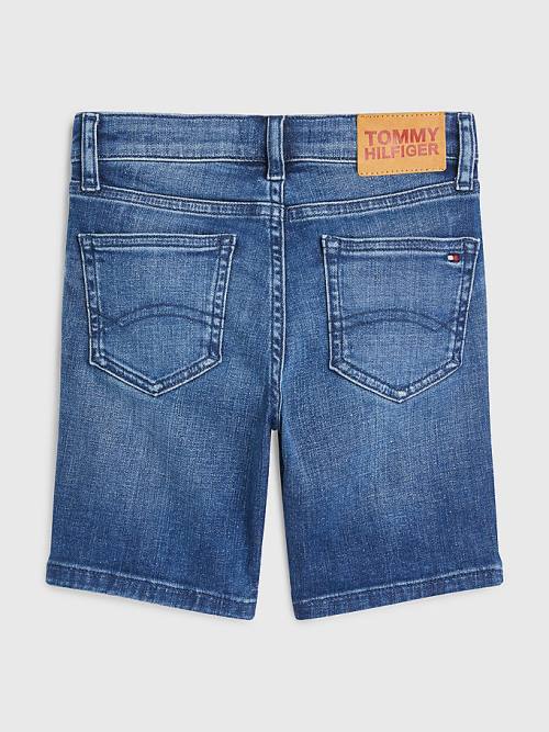 Tommy Hilfiger Spencer Faded Denim Shorts Fantje Hlače Denim | TH896PGK