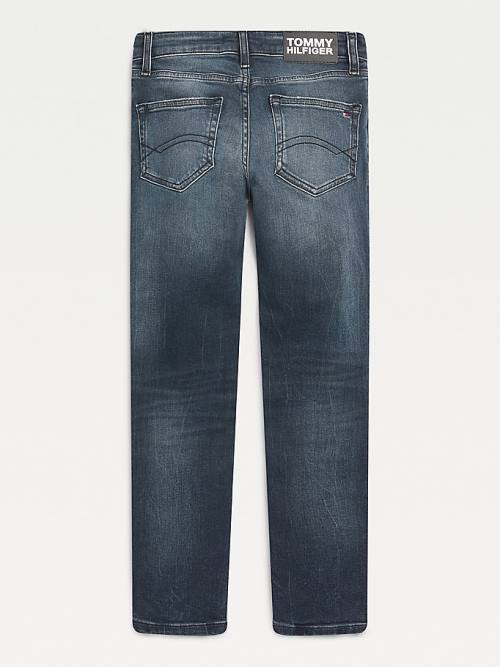 Tommy Hilfiger Spencer Skinny Faded Fantje Kavbojke Denim | TH271JCY