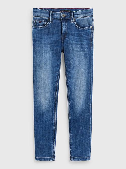 Tommy Hilfiger Spencer Slim Tapered Faded Fantje Kavbojke Denim | TH940XTF