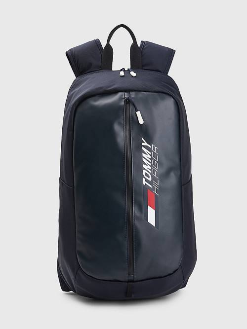 Tommy Hilfiger Sport Backpack Moški Torbice Modra | TH068FEV