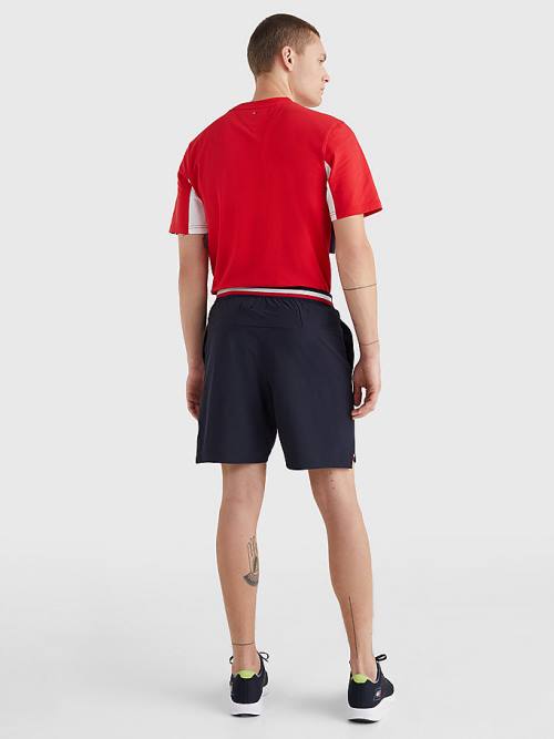 Tommy Hilfiger Sport Essential Performance Training Moški Kratke Hlače Modra | TH294ZXL