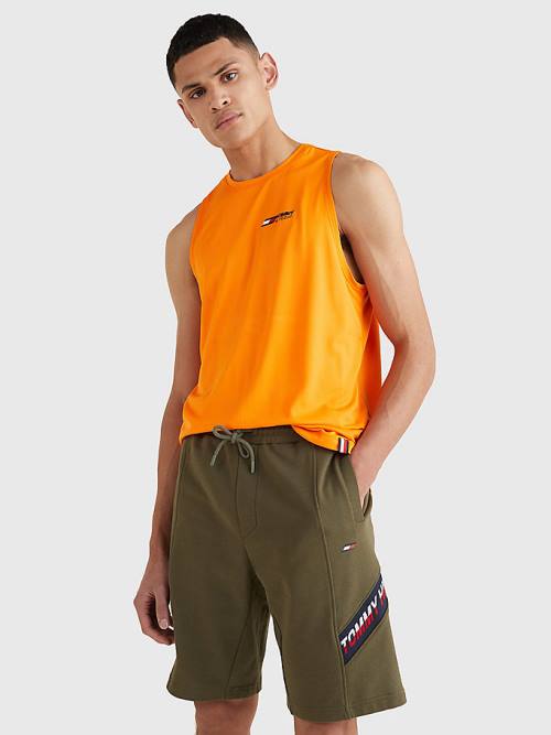 Tommy Hilfiger Sport Essential Performance Training Tank Top Moški Majice Oranžna | TH372WSK