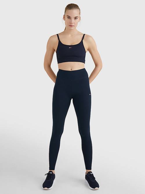 Tommy Hilfiger Sport Full Length Ženske Pajkice Modra | TH904JKP